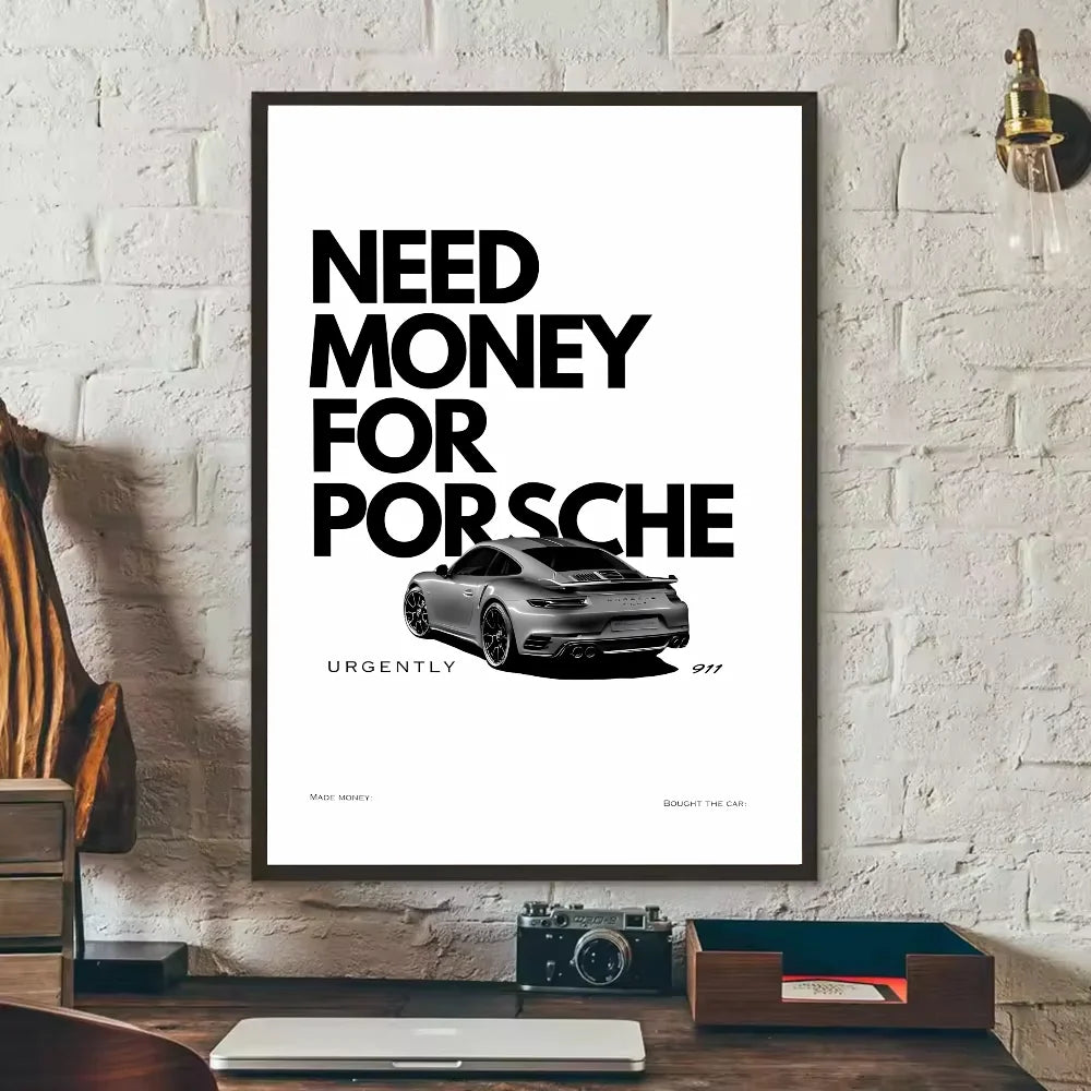 Wall Art - SVJ / GT3 RS / G80 M3C / M5 CS - Print Poster
